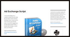 Desktop Screenshot of adexchangescript.com